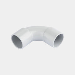 90 Degree Solid Conduit Elbow- Grey 25mm